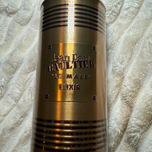 Jean Paul Gaultier Gold Metallic Decorative Canister